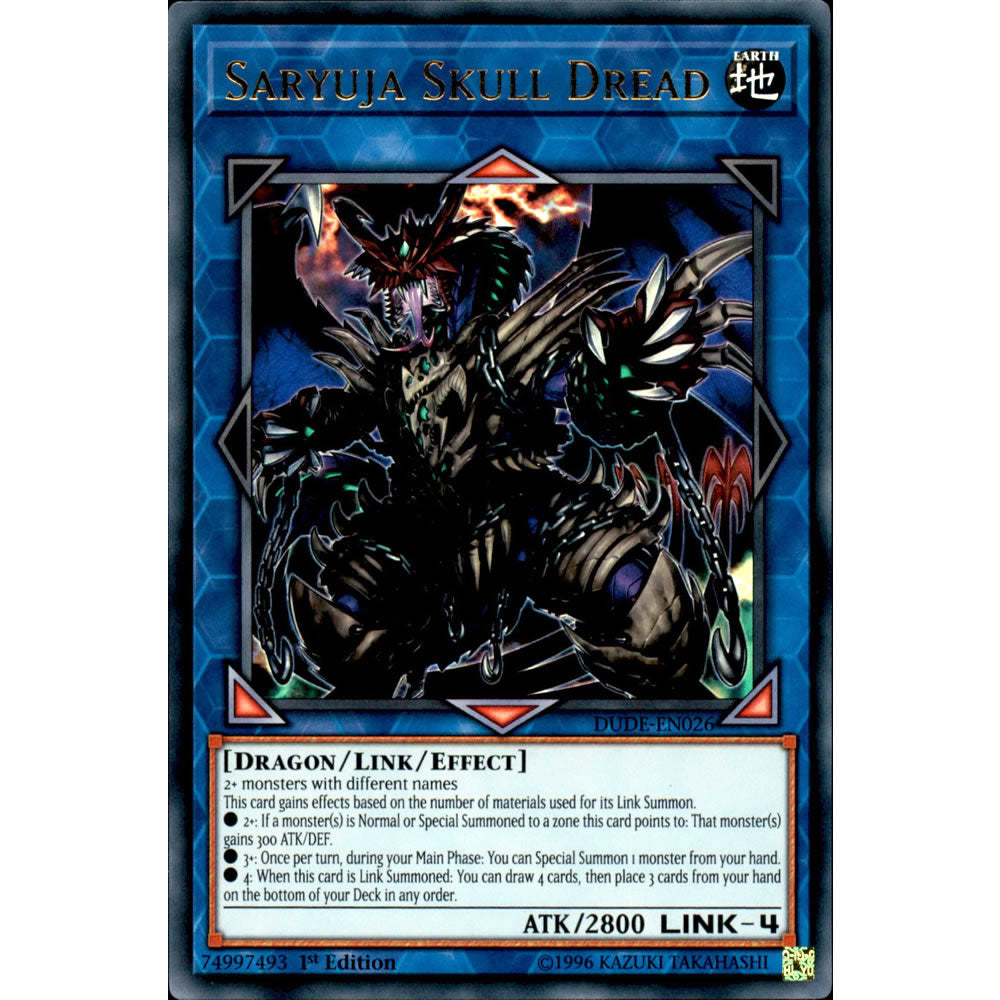 Saryuja Skull Dread DUDE-EN026 Yu-Gi-Oh! Card from the Duel Devastator Set