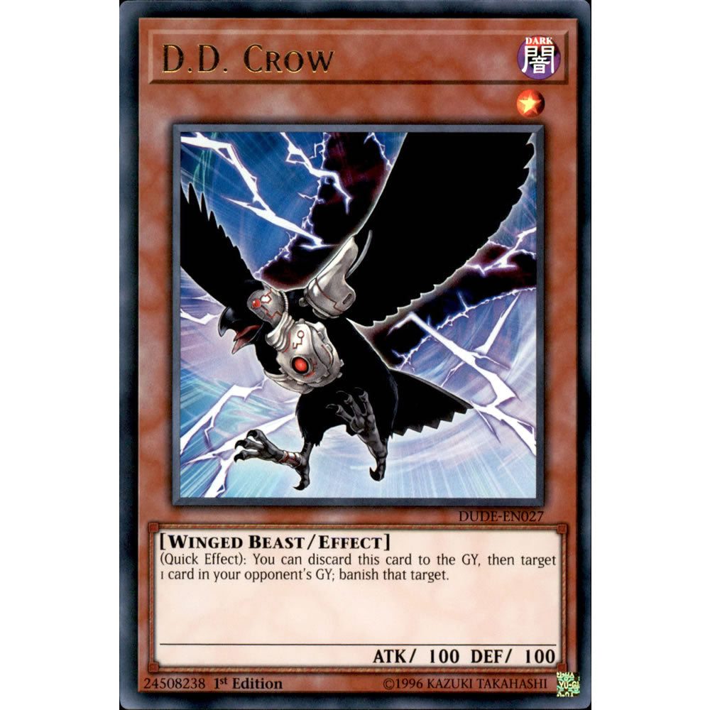 D.D. Crow DUDE-EN027 Yu-Gi-Oh! Card from the Duel Devastator Set