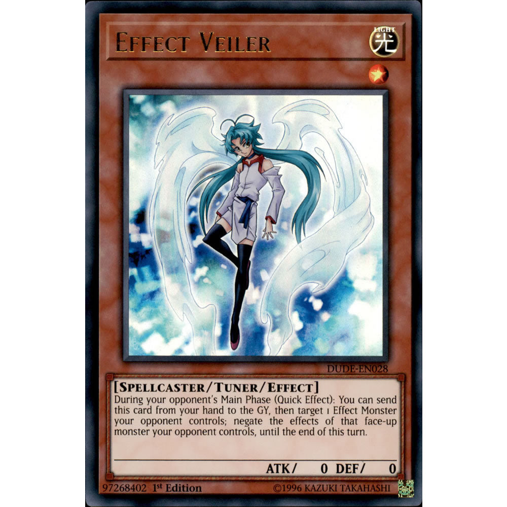 Effect Veiler DUDE-EN028 Yu-Gi-Oh! Card from the Duel Devastator Set