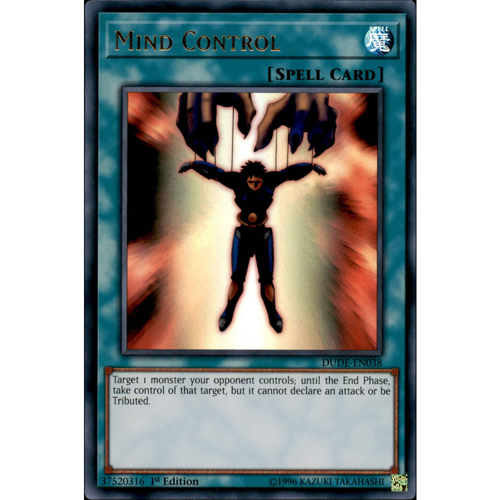 Mind Control DUDE-EN038 Yu-Gi-Oh! Card from the Duel Devastator Set