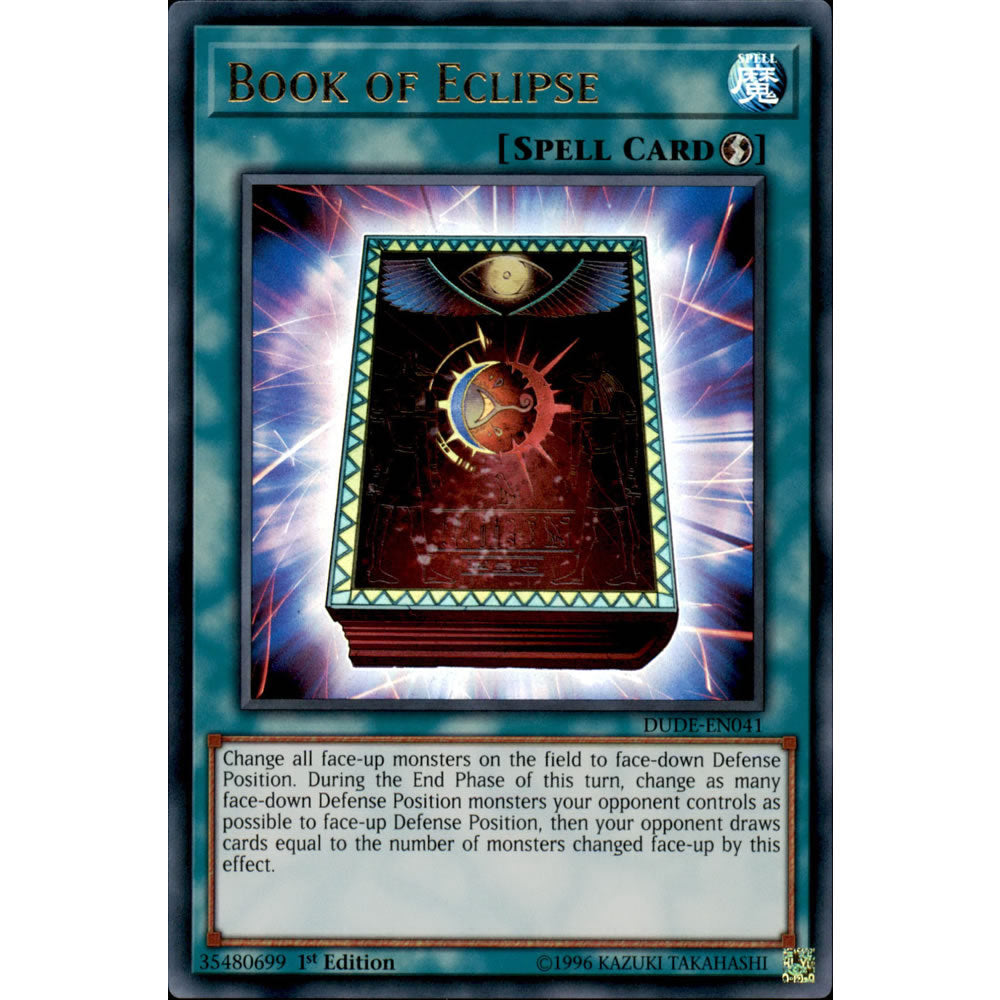 Book of Eclipse DUDE-EN041 Yu-Gi-Oh! Card from the Duel Devastator Set