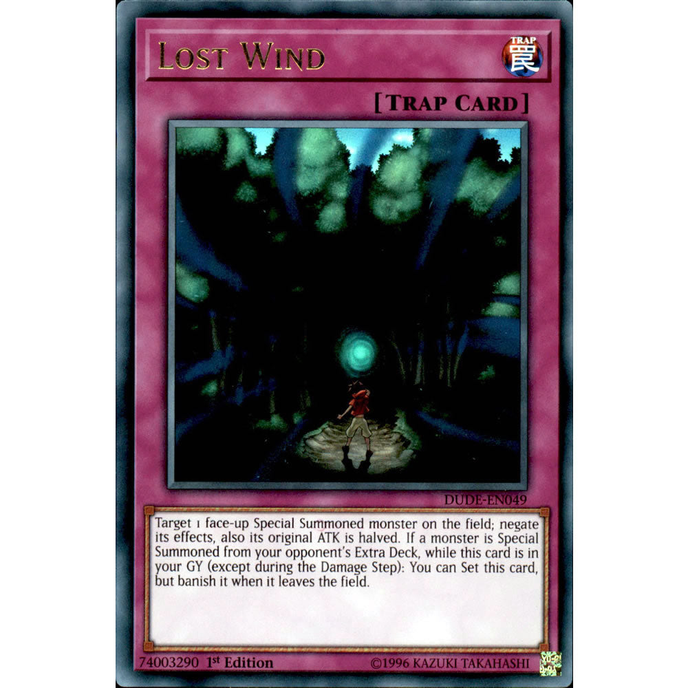 Lost Wind DUDE-EN049 Yu-Gi-Oh! Card from the Duel Devastator Set