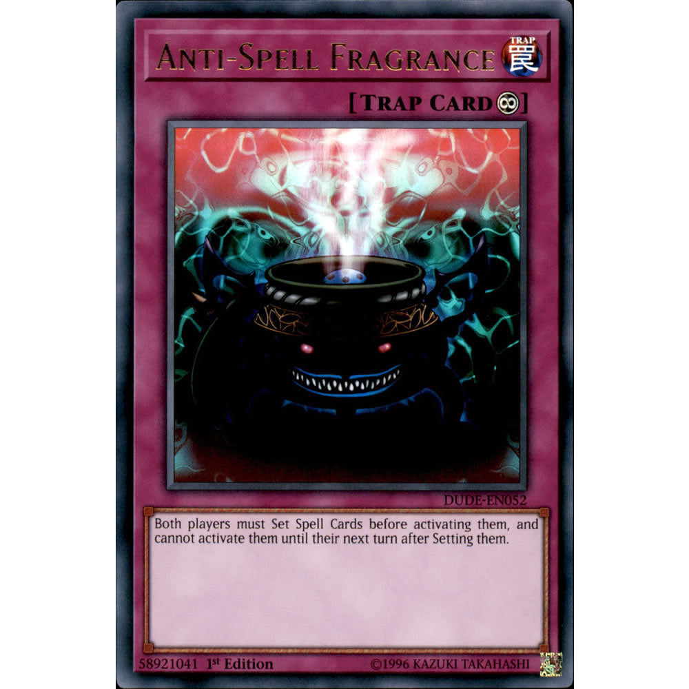 Anti-Spell Fragrance DUDE-EN052 Yu-Gi-Oh! Card from the Duel Devastator Set