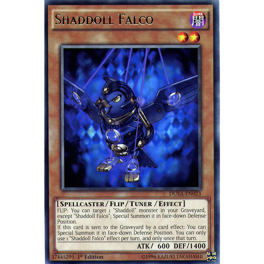 Shaddoll Falco DUEA-EN023 Yu-Gi-Oh! Card from the Duelist Alliance Set
