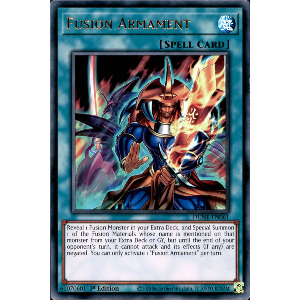 Fusion Armament DUNE-EN061 Yu-Gi-Oh! Card from the Duelist Nexus Set