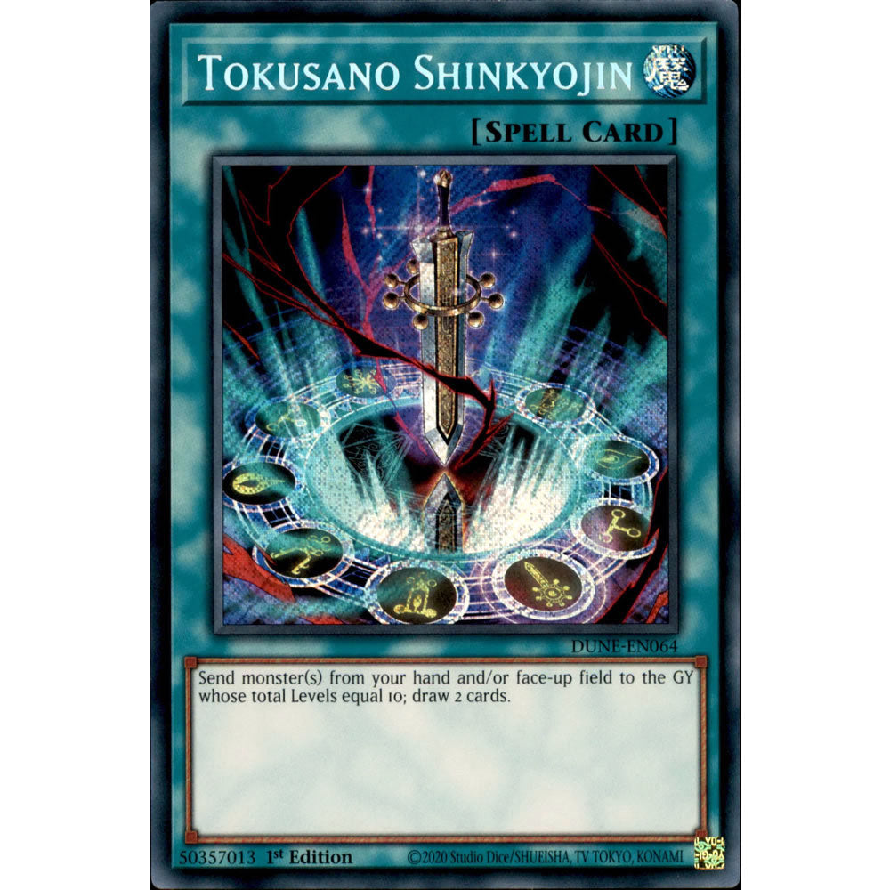 Tokusano Shinkyojin DUNE-EN064 Yu-Gi-Oh! Card from the Duelist Nexus Set