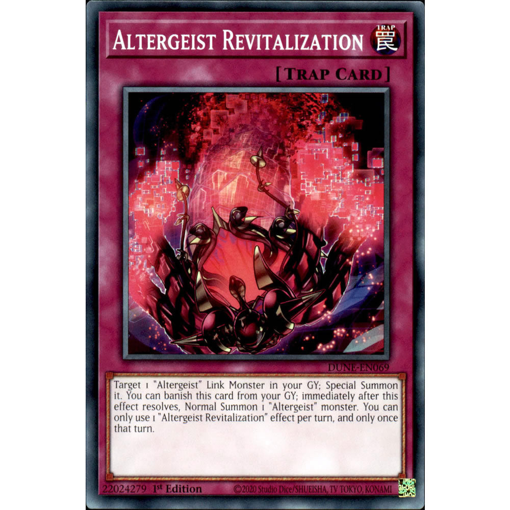 Altergeist Revitalization DUNE-EN069 Yu-Gi-Oh! Card from the Duelist Nexus Set