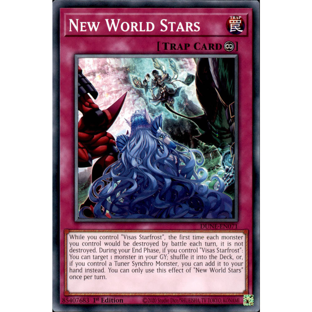 New World Stars DUNE-EN071 Yu-Gi-Oh! Card from the Duelist Nexus Set