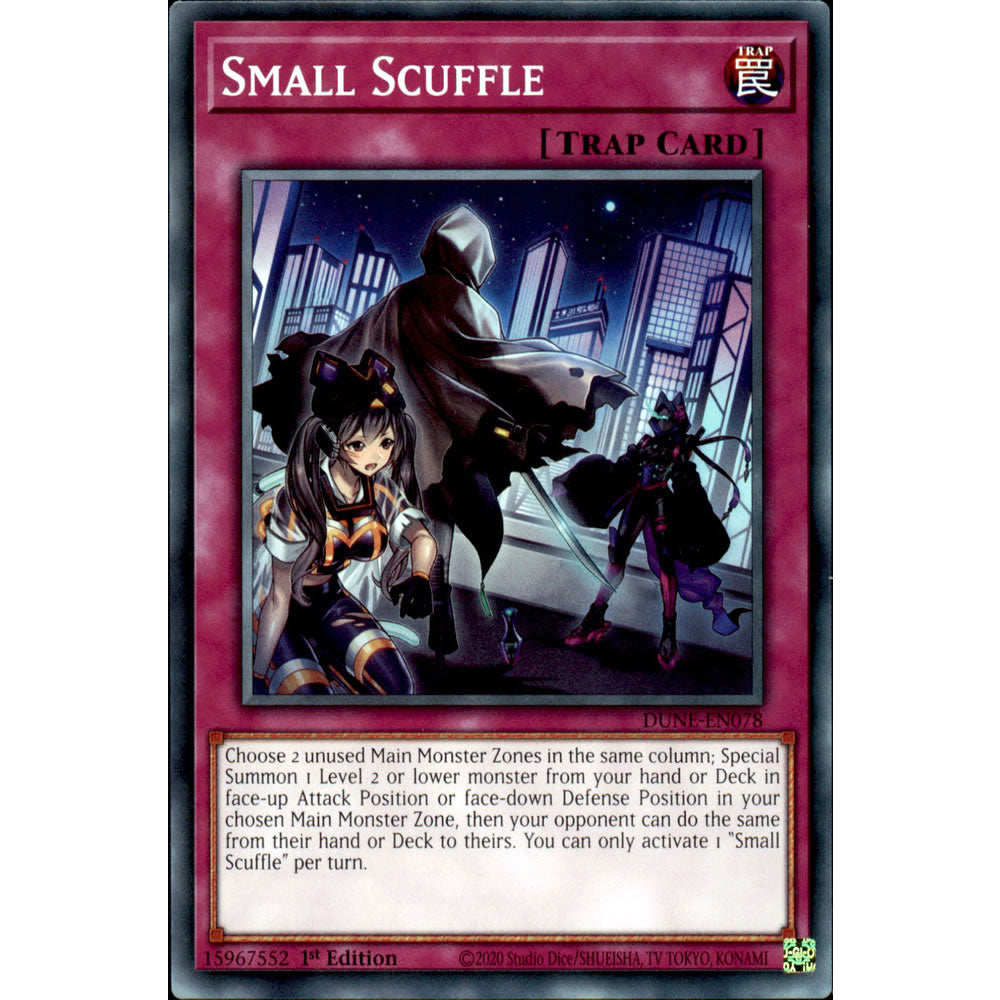 Small Scuffle DUNE-EN078 Yu-Gi-Oh! Card from the Duelist Nexus Set