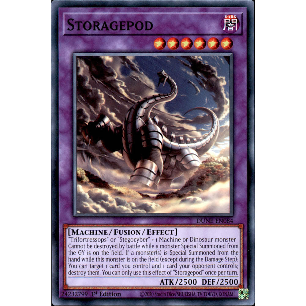 Storagepod DUNE-EN084 Yu-Gi-Oh! Card from the Duelist Nexus Set