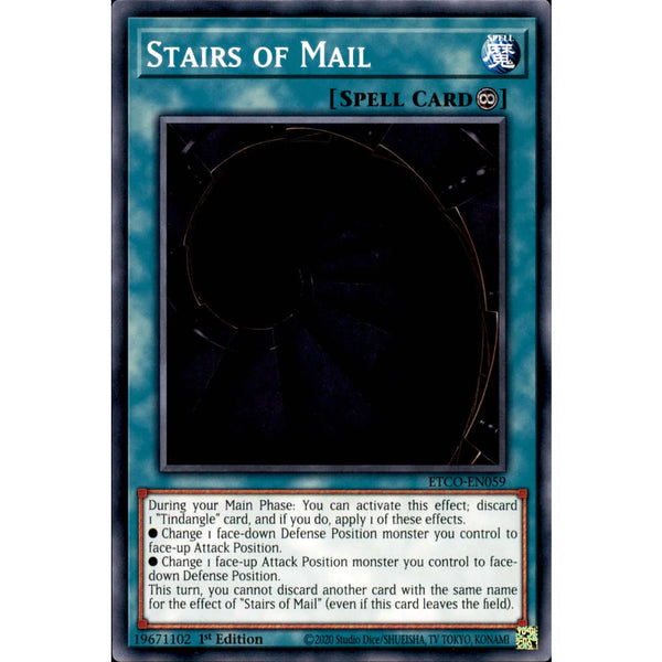 Stairs Of Mail - ETCO-EN059 Common 1st Edition Yu-Gi-Oh! Card - View #8