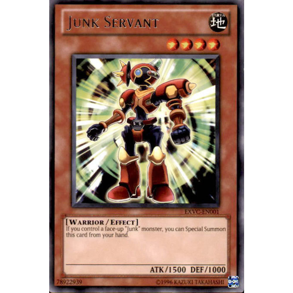 Junk Servant EXVC-EN001 Yu-Gi-Oh! Card from the Extreme Victory Set