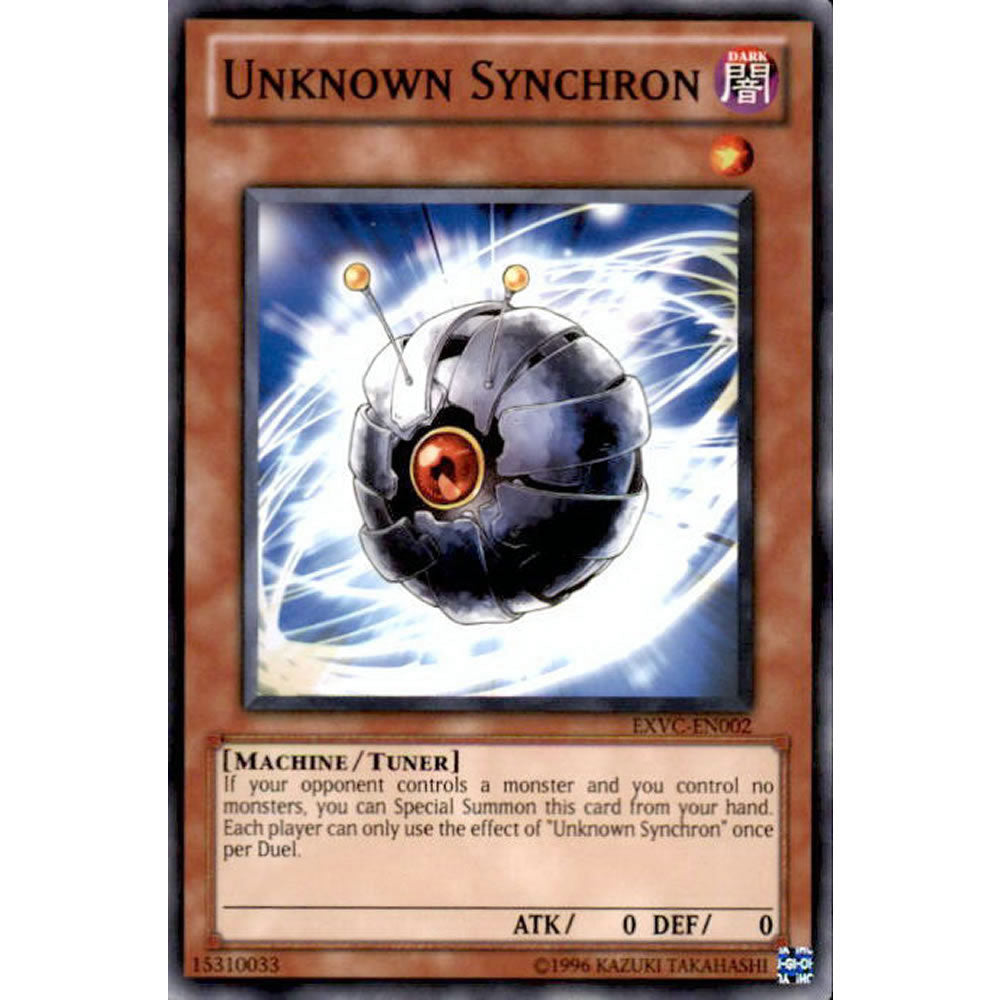Unknown Synchron EXVC-EN002 Yu-Gi-Oh! Card from the Extreme Victory Set