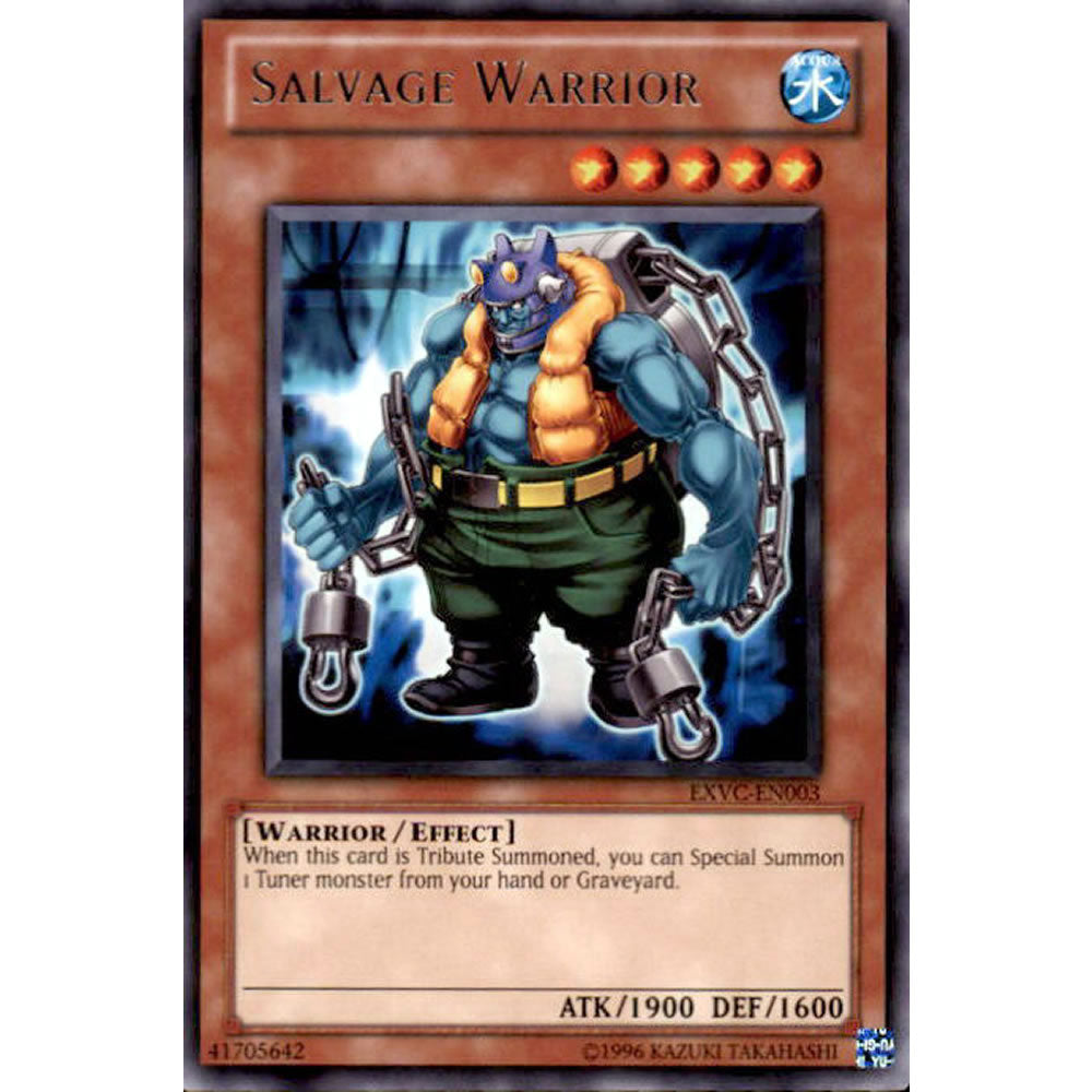 Salvage Warrior EXVC-EN003 Yu-Gi-Oh! Card from the Extreme Victory Set