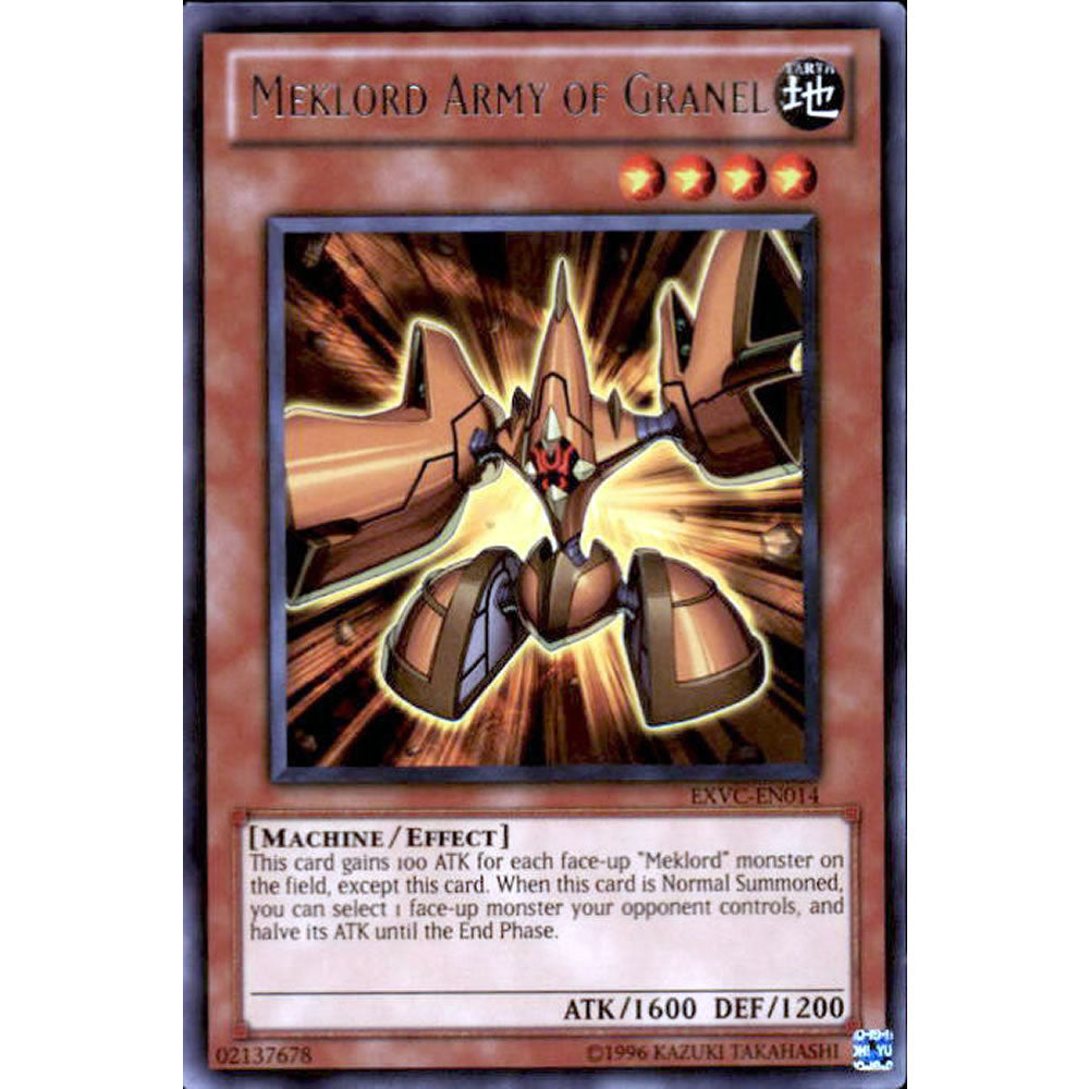 Meklord Army of Granel EXVC-EN014 Yu-Gi-Oh! Card from the Extreme Victory Set