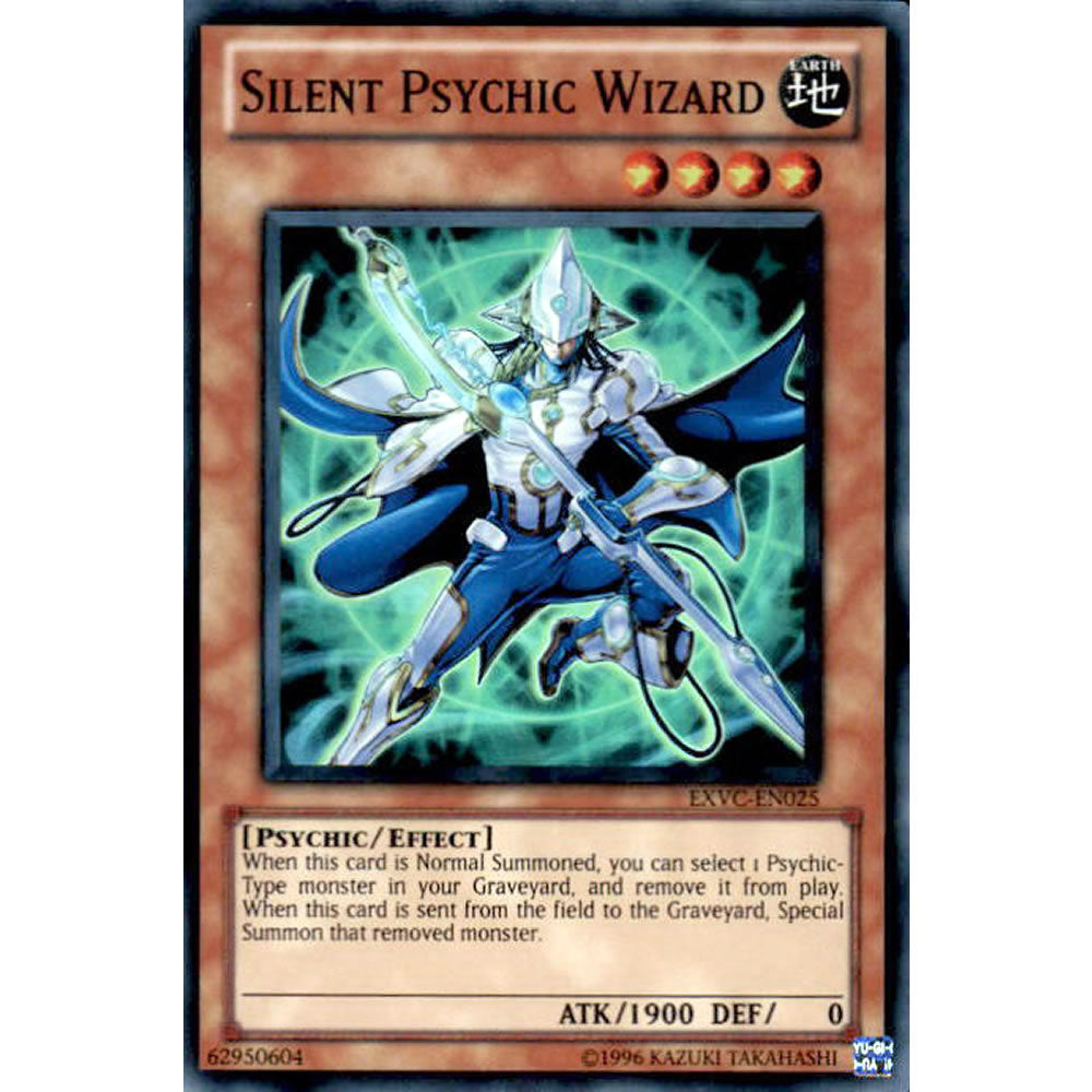 Silent Psychic Wizard EXVC-EN025 Yu-Gi-Oh! Card from the Extreme Victory Set