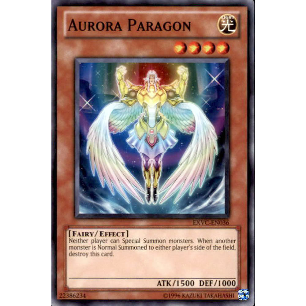 Aurora Paragon EXVC-EN036 Yu-Gi-Oh! Card from the Extreme Victory Set