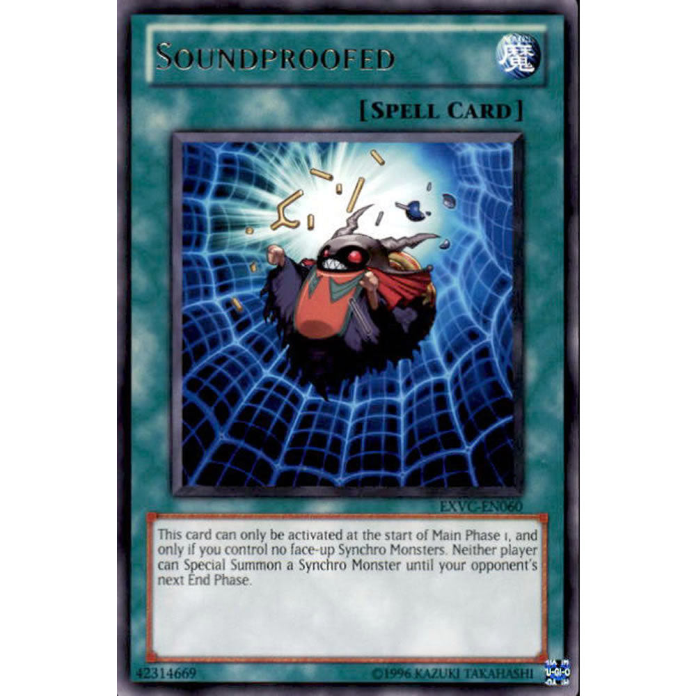 Soundproofed EXVC-EN060 Yu-Gi-Oh! Card from the Extreme Victory Set