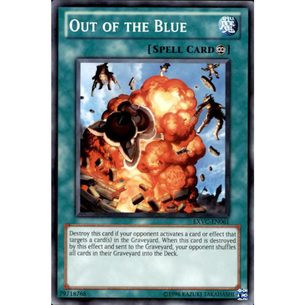 Out of the Blue EXVC-EN061 Yu-Gi-Oh! Card from the Extreme Victory Set