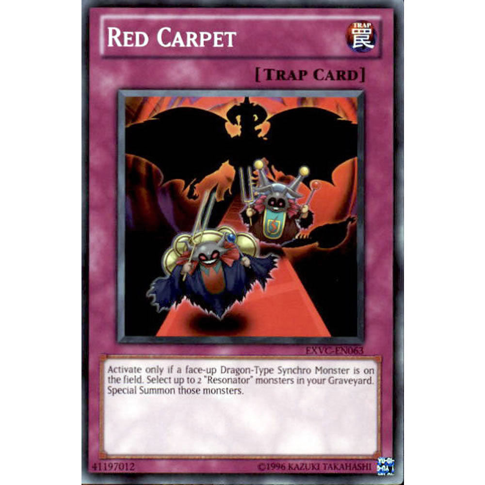 Red Carpet EXVC-EN063 Yu-Gi-Oh! Card from the Extreme Victory Set