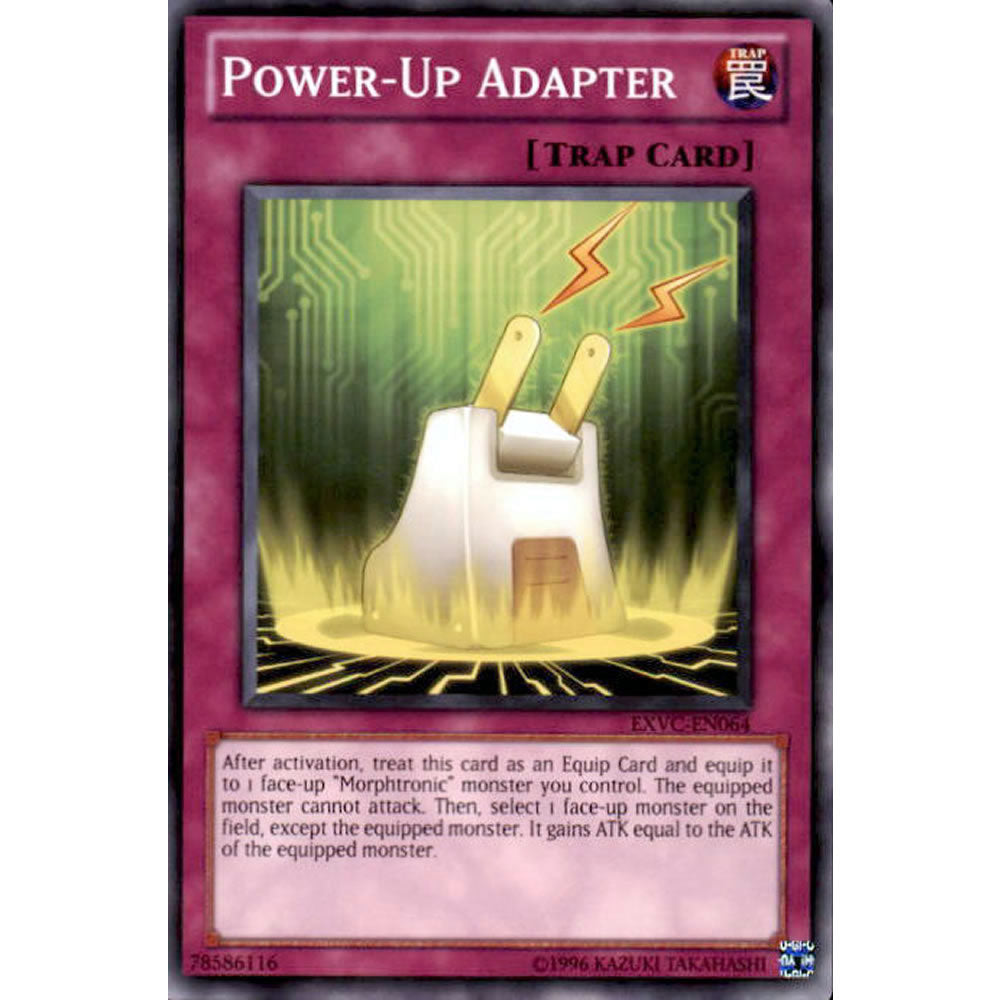 Power-Up Adapter EXVC-EN064 Yu-Gi-Oh! Card from the Extreme Victory Set
