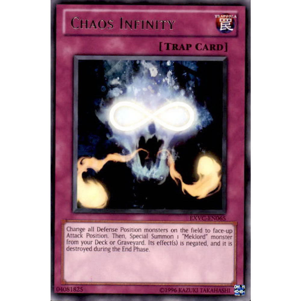 Chaos Infinity EXVC-EN065 Yu-Gi-Oh! Card from the Extreme Victory Set