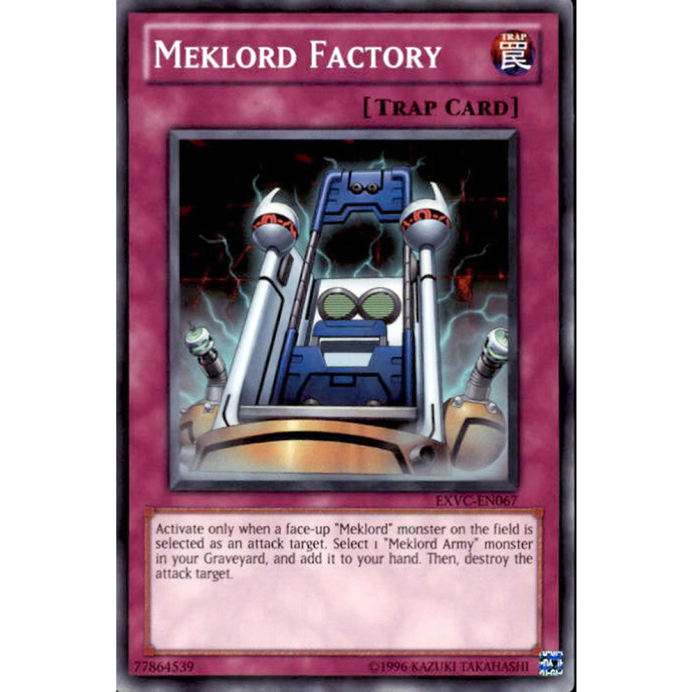 Meklord Factory EXVC-EN067 Yu-Gi-Oh! Card from the Extreme Victory Set