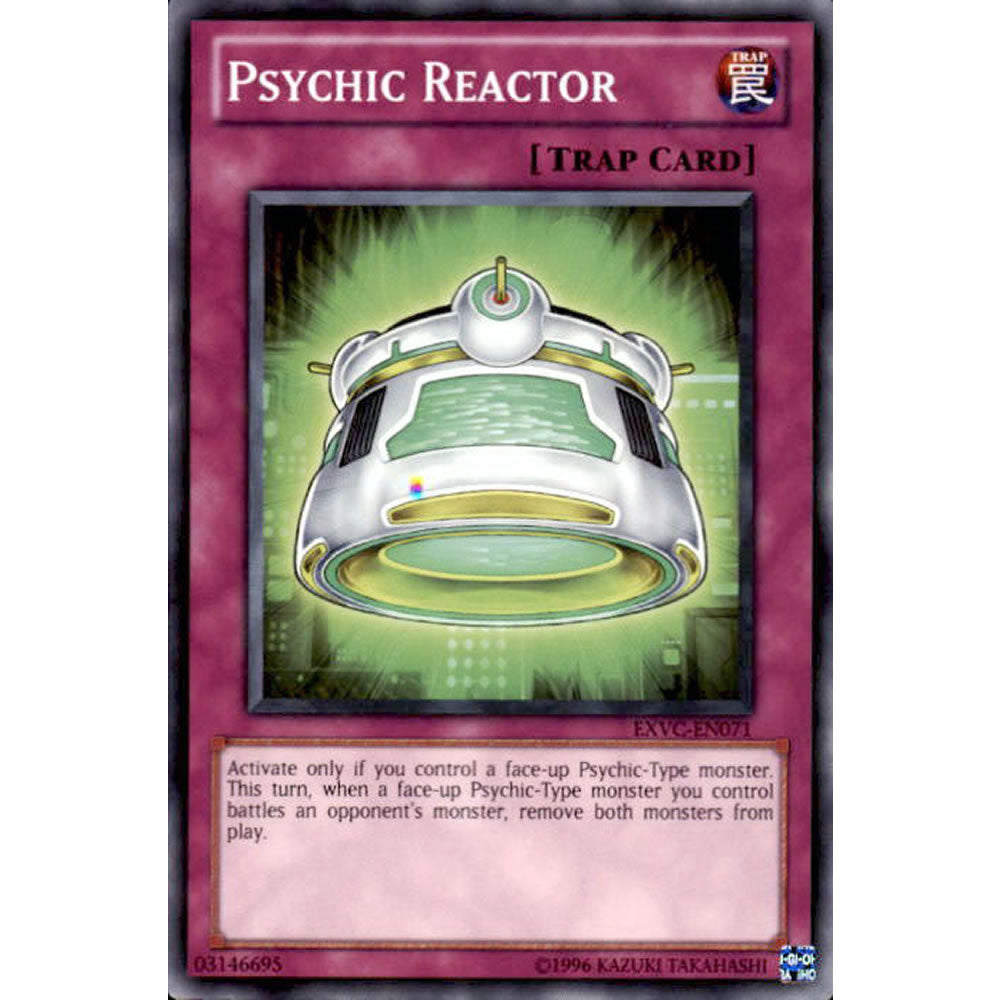 Psychic Reactor EXVC-EN071 Yu-Gi-Oh! Card from the Extreme Victory Set