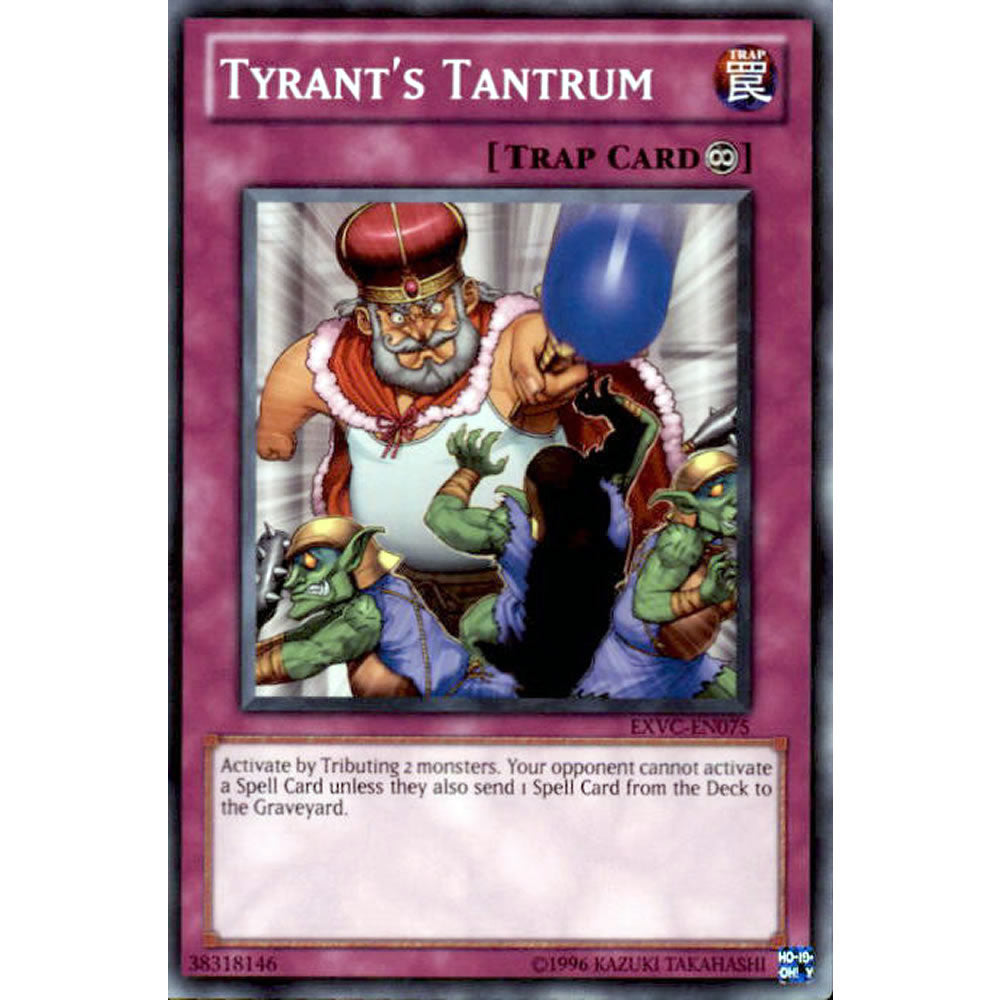 Tyrant's Tantrum EXVC-EN075 Yu-Gi-Oh! Card from the Extreme Victory Set