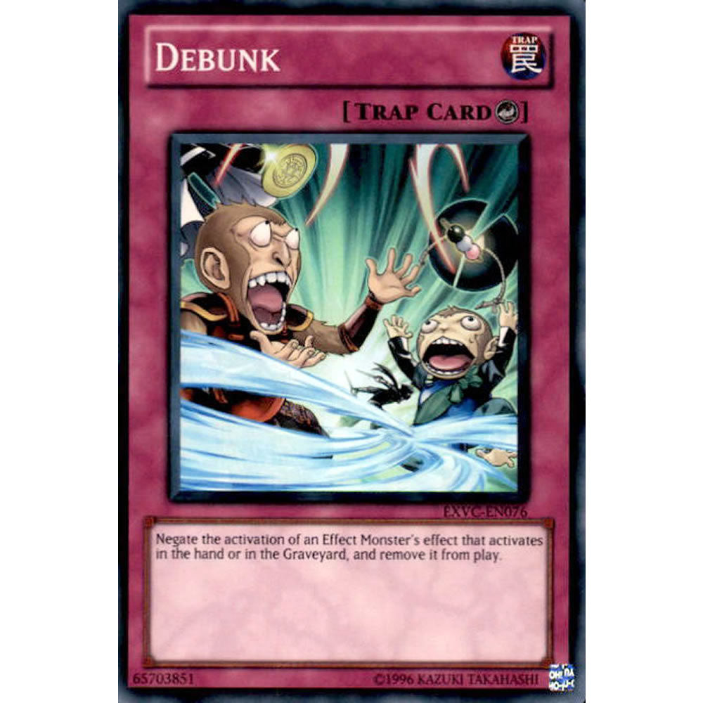Debunk EXVC-EN076 Yu-Gi-Oh! Card from the Extreme Victory Set