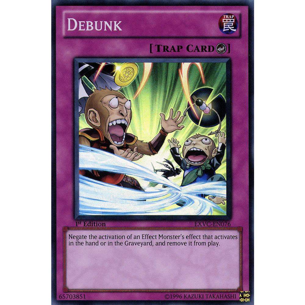 Debunk EXVC-EN076 Yu-Gi-Oh! Card from the Extreme Victory Set