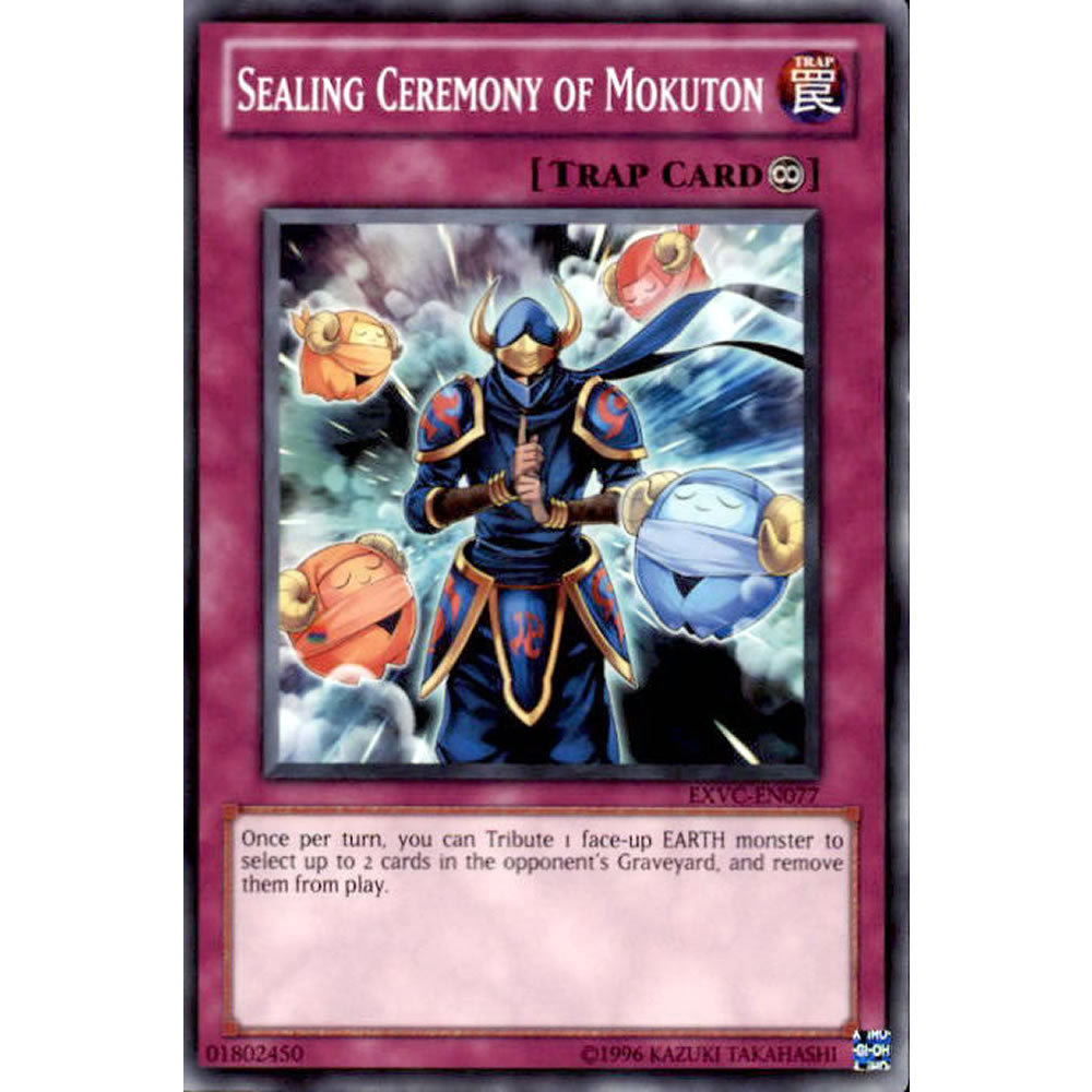 Sealing Ceremony of Mokuten EXVC-EN077 Yu-Gi-Oh! Card from the Extreme Victory Set