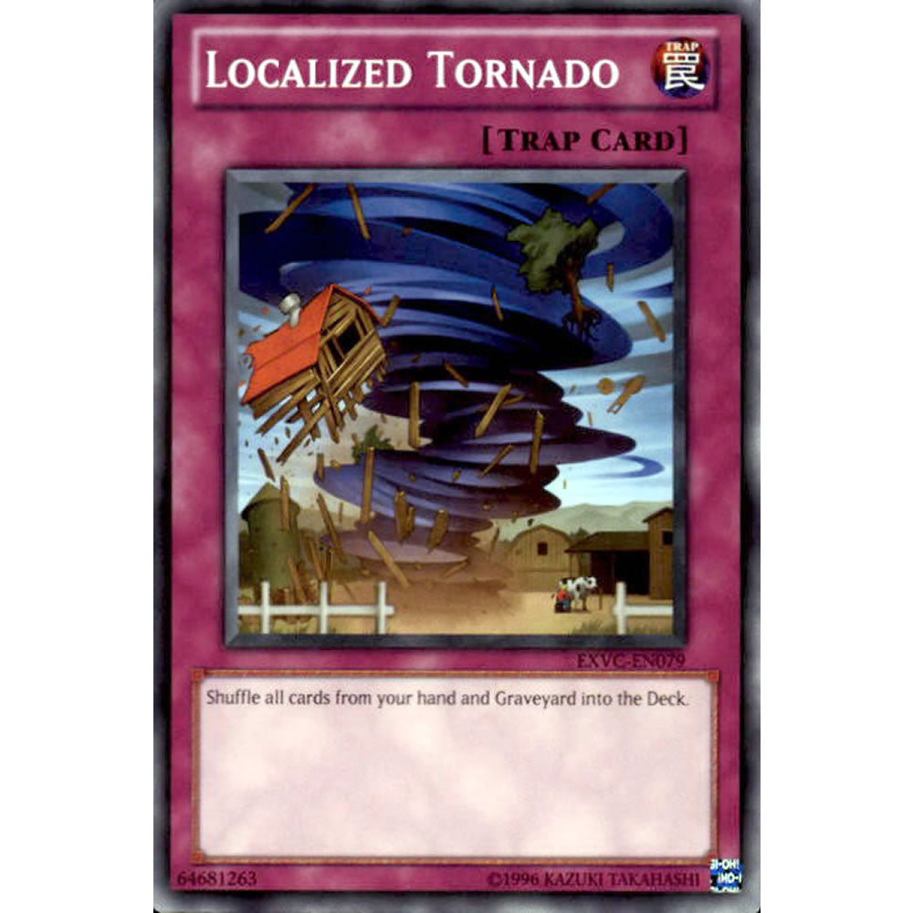 Localized Tornado EXVC-EN079 Yu-Gi-Oh! Card from the Extreme Victory Set