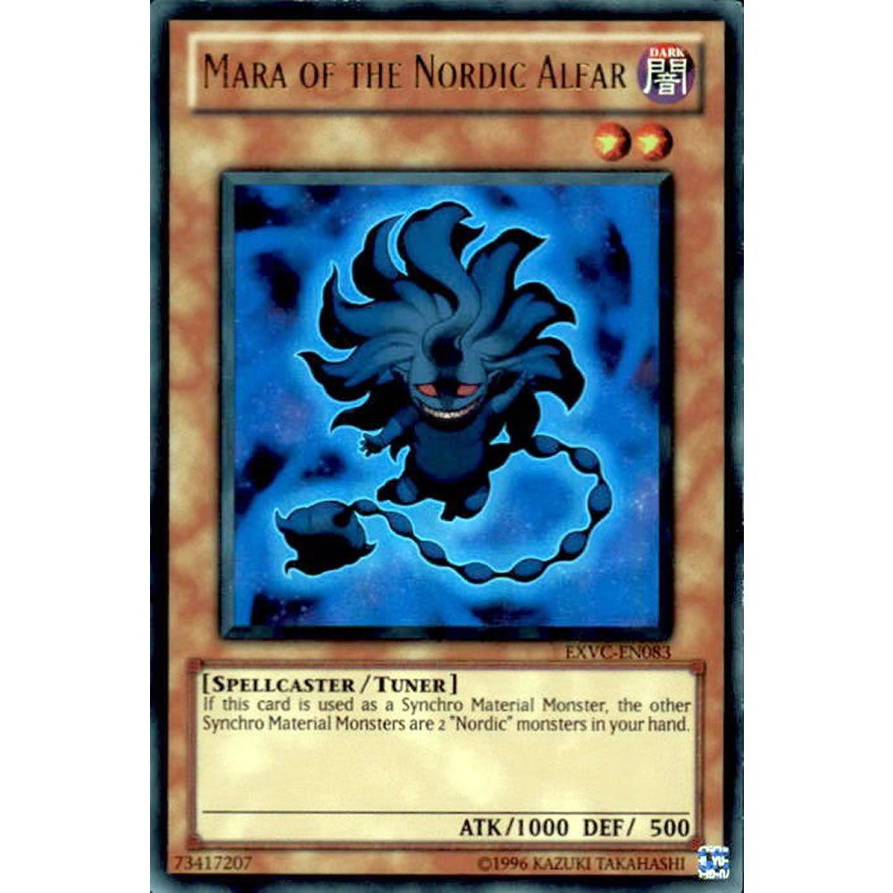 Mara of the Nordic Alfar EXVC-EN083 Yu-Gi-Oh! Card from the Extreme Victory Set