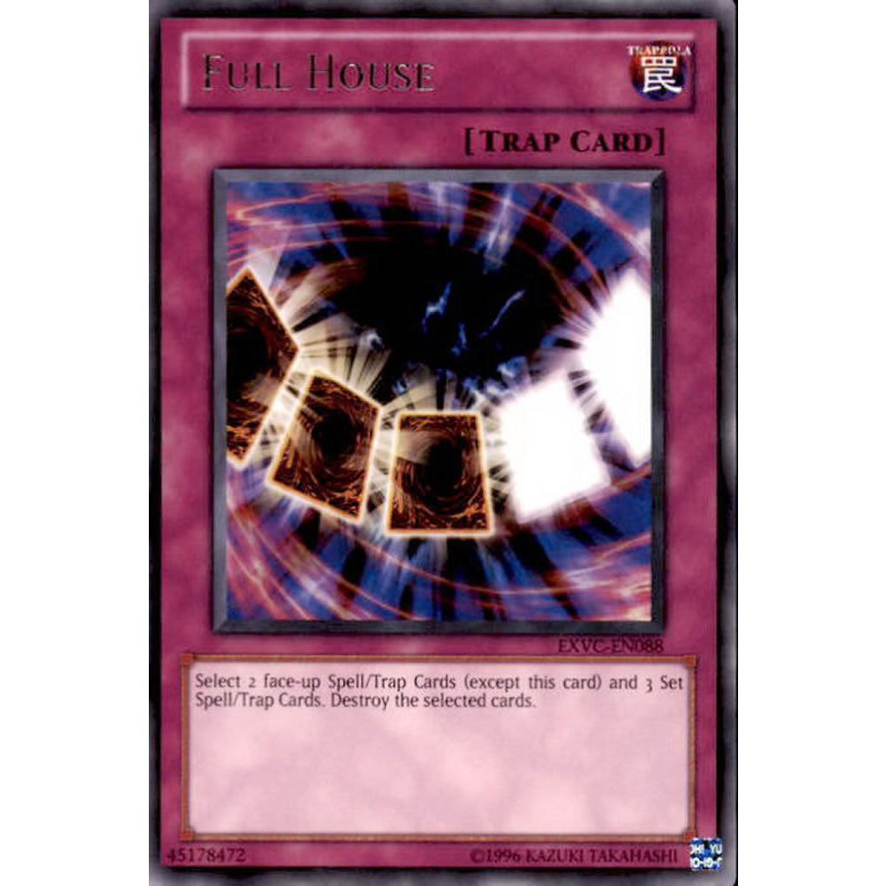 Full House EXVC-EN088 Yu-Gi-Oh! Card from the Extreme Victory Set