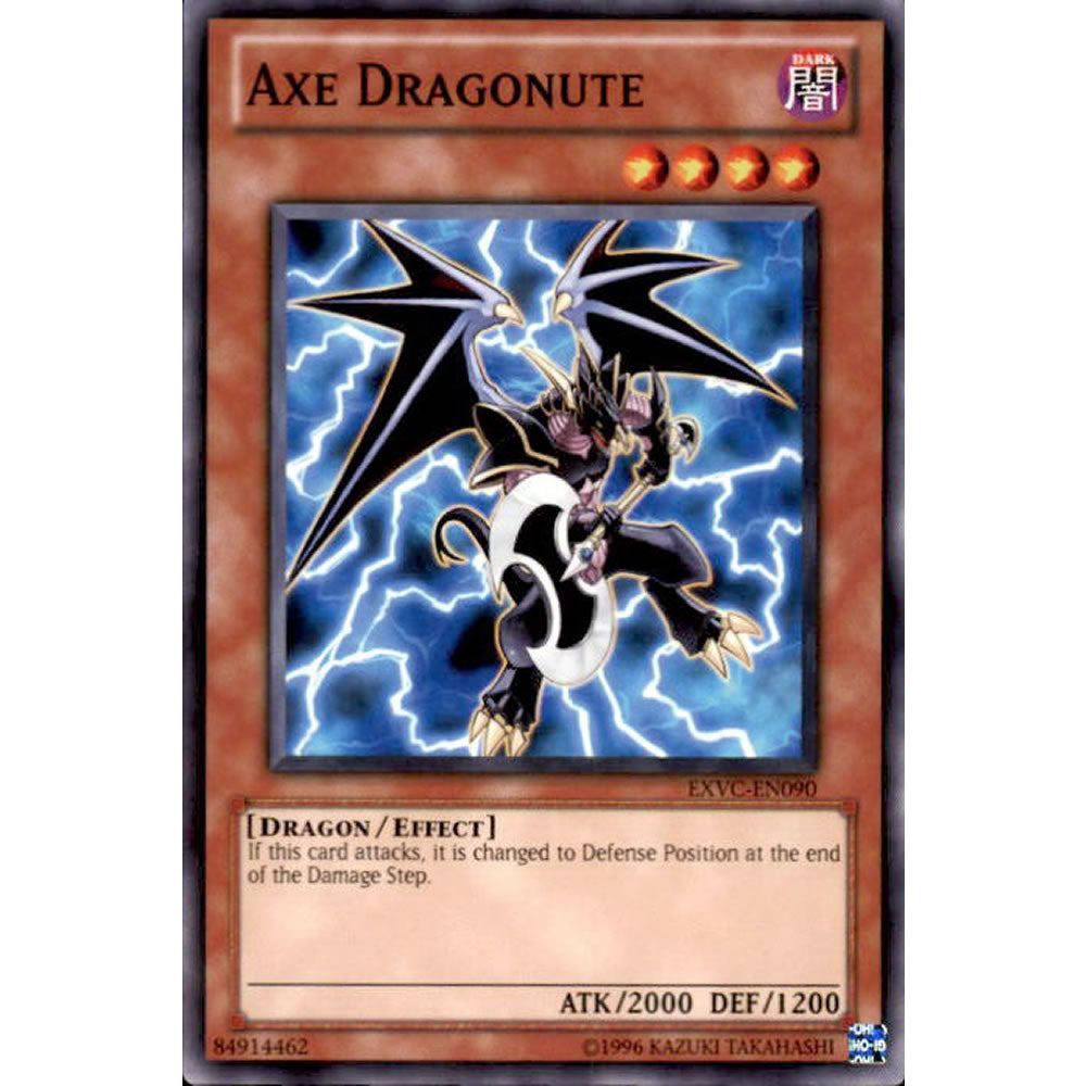 Axe Dragonute EXVC-EN090 Yu-Gi-Oh! Card from the Extreme Victory Set