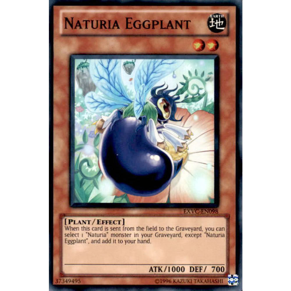Naturia Eggplant EXVC-EN098 Yu-Gi-Oh! Card from the Extreme Victory Set