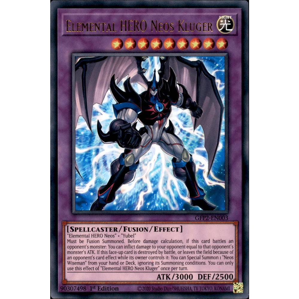 Elemental HERO Neos Kluger GFP2-EN003 Yu-Gi-Oh! Card from the Ghosts From the Past: The 2nd Haunting Set