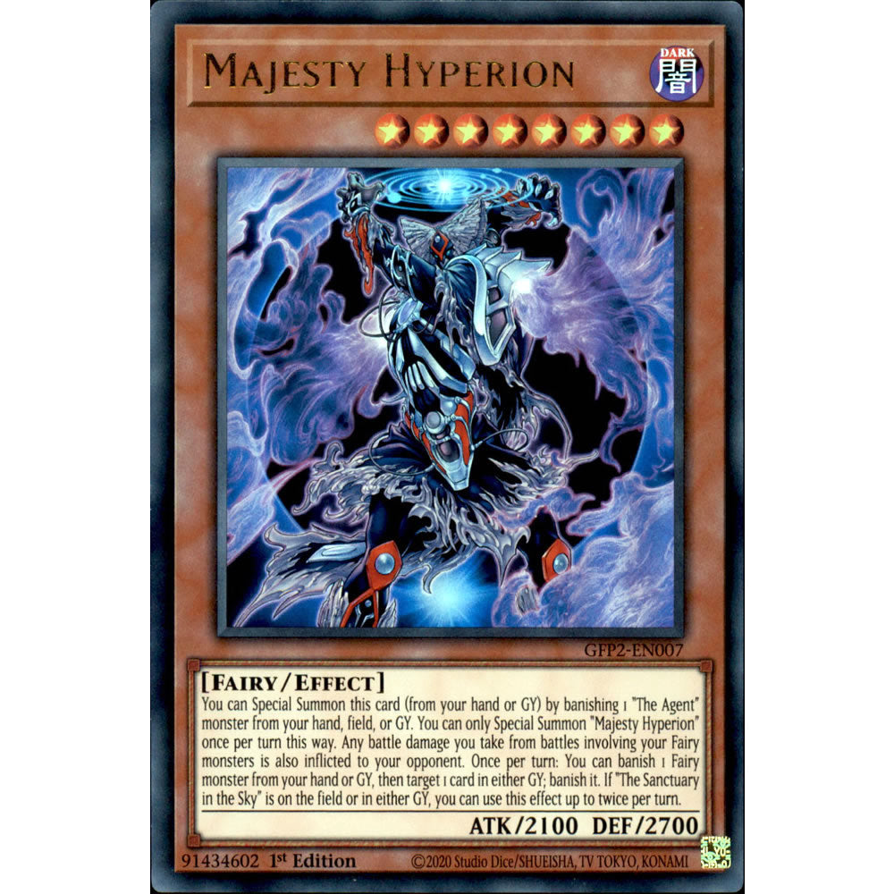 Majesty Hyperion GFP2-EN007 Yu-Gi-Oh! Card from the Ghosts From the Past: The 2nd Haunting Set