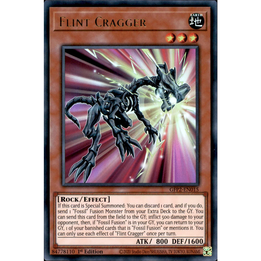 Flint Cragger GFP2-EN015 Yu-Gi-Oh! Card from the Ghosts From the Past: The 2nd Haunting Set