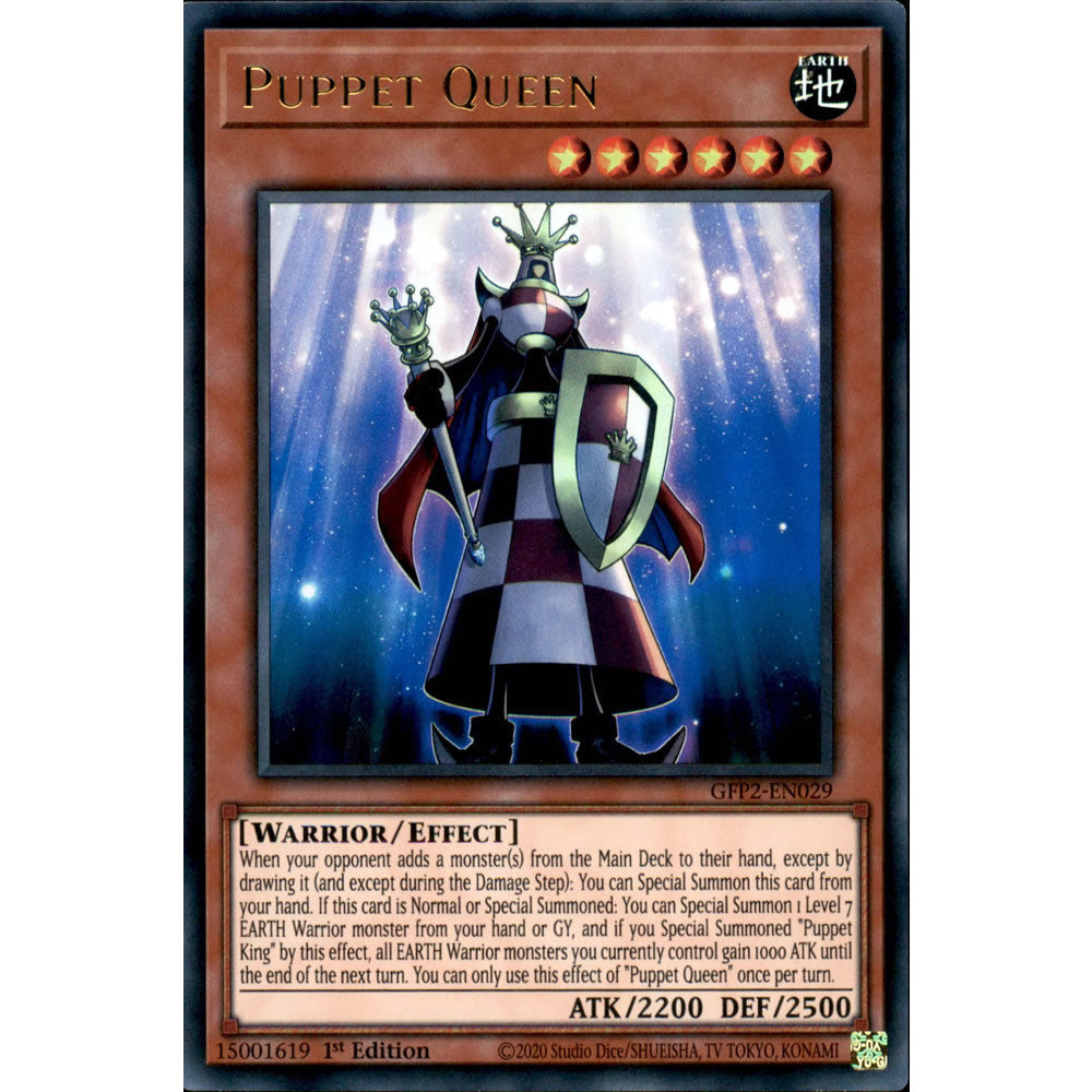 Puppet Queen GFP2-EN029 Yu-Gi-Oh! Card from the Ghosts From the Past: The 2nd Haunting Set