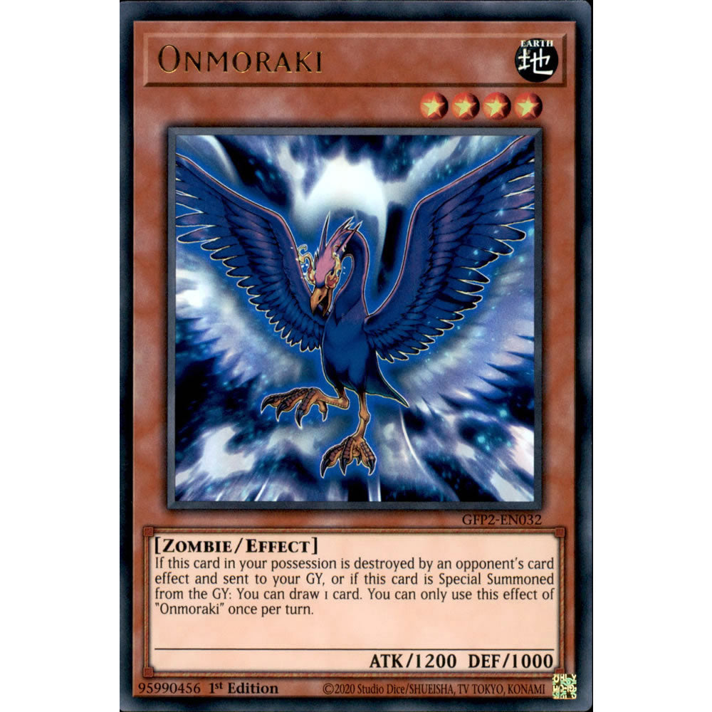 Onmoraki GFP2-EN032 Yu-Gi-Oh! Card from the Ghosts From the Past: The 2nd Haunting Set