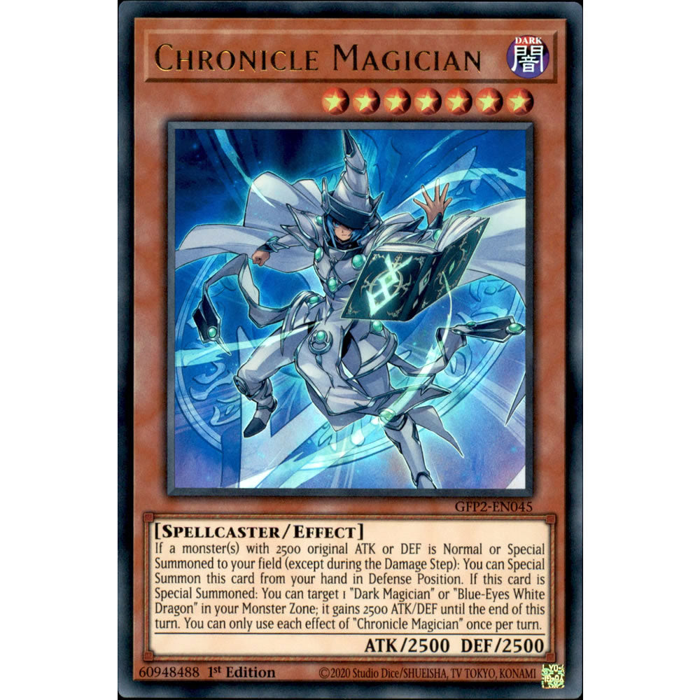 Chronicle Magician GFP2-EN045 Yu-Gi-Oh! Card from the Ghosts From the Past: The 2nd Haunting Set