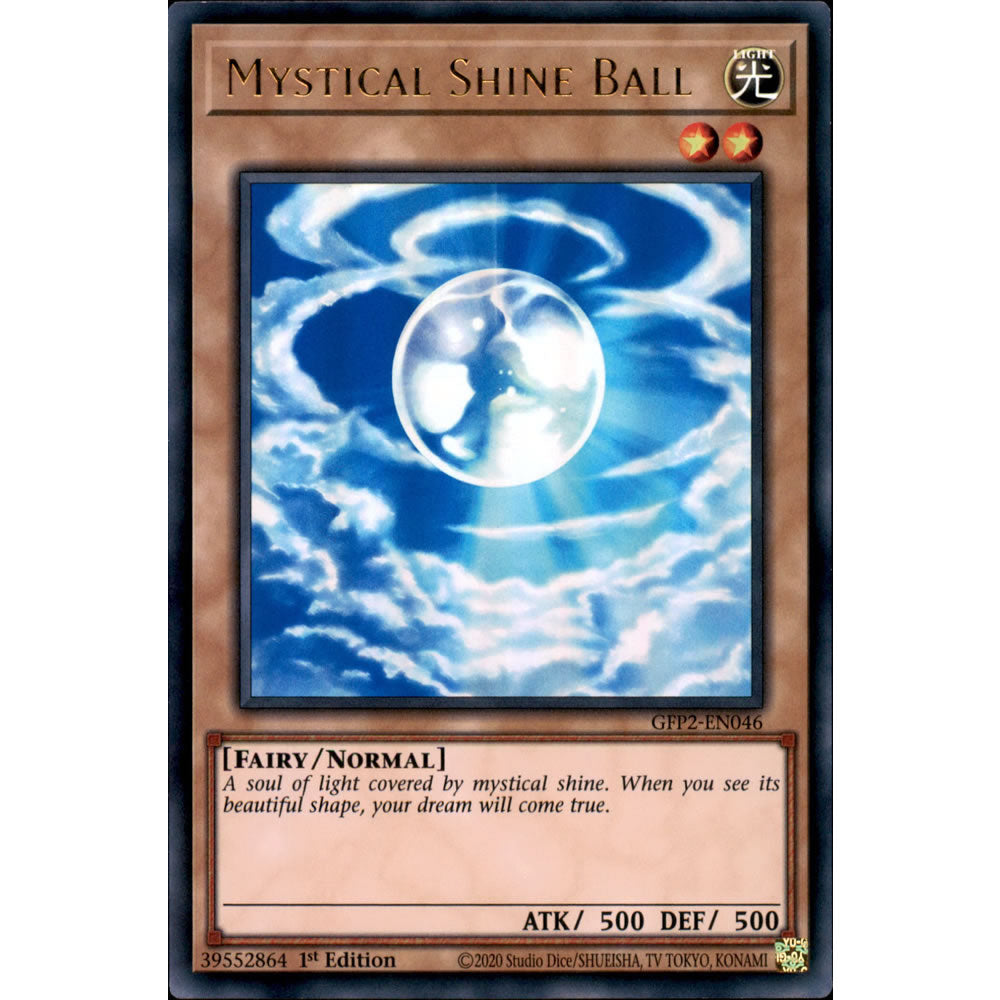 Mystical Shine Ball GFP2-EN046 Yu-Gi-Oh! Card from the Ghosts From the Past: The 2nd Haunting Set