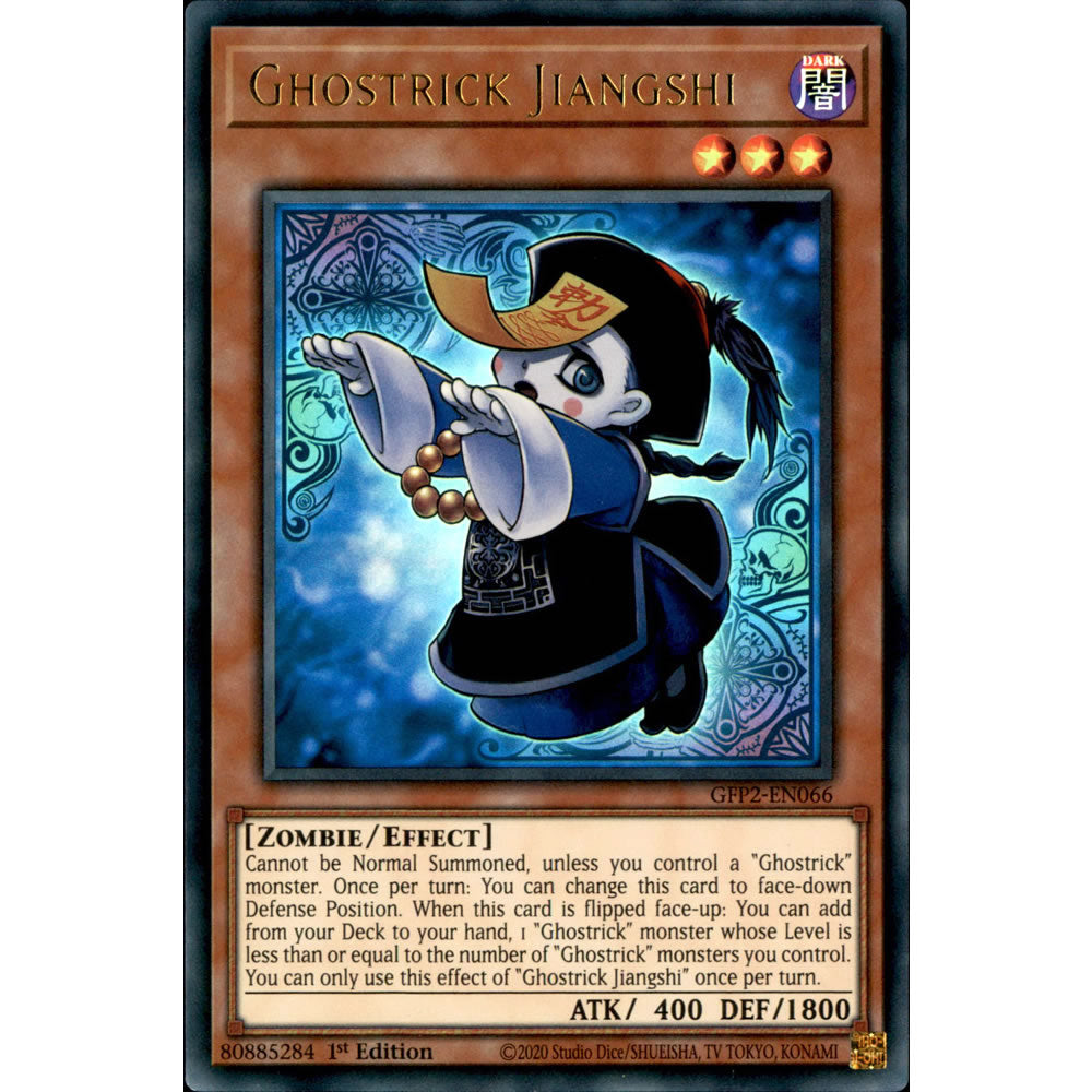 Ghostrick Jiangshi GFP2-EN066 Yu-Gi-Oh! Card from the Ghosts From the Past: The 2nd Haunting Set