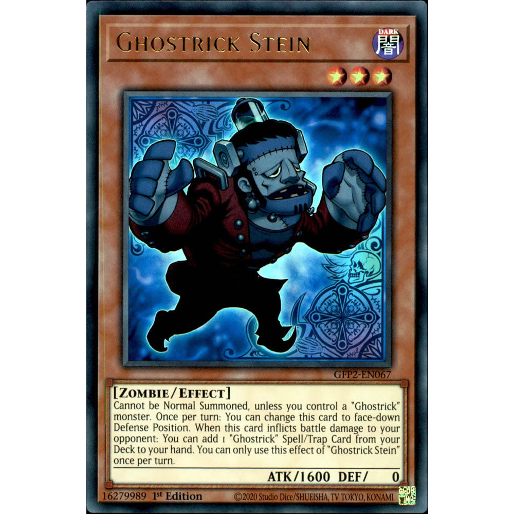 Ghostrick Stein GFP2-EN067 Yu-Gi-Oh! Card from the Ghosts From the Past: The 2nd Haunting Set