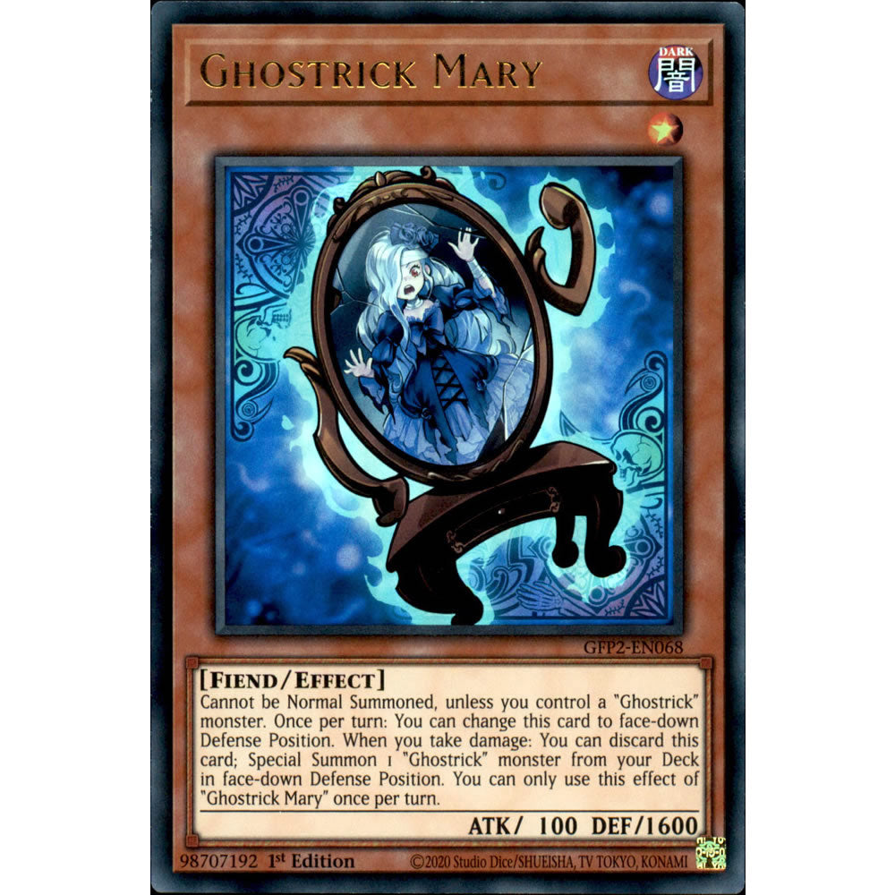 Ghostrick Mary GFP2-EN068 Yu-Gi-Oh! Card from the Ghosts From the Past: The 2nd Haunting Set