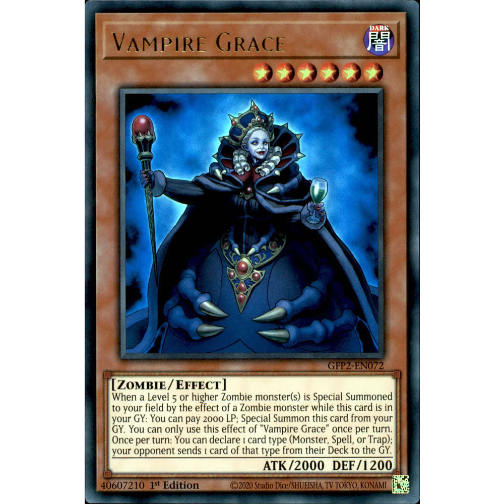 Vampire Grace GFP2-EN072 Yu-Gi-Oh! Card from the Ghosts From the Past: The 2nd Haunting Set