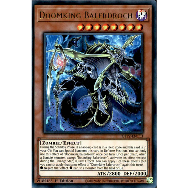 Doomking Balerdroch GFP2-EN113 Yu-Gi-Oh! Card