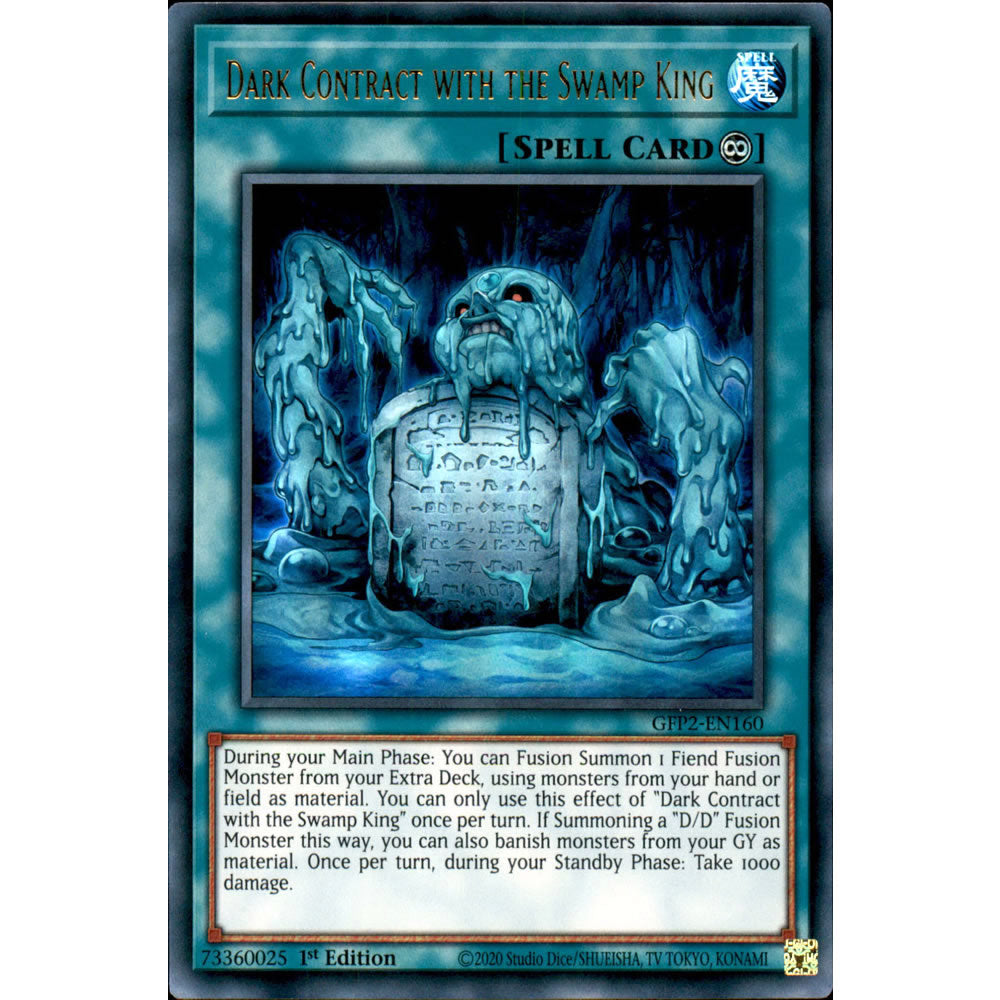 Dark Contract with the Swamp King GFP2-EN160 Yu-Gi-Oh! Card from the Ghosts From the Past: The 2nd Haunting Set